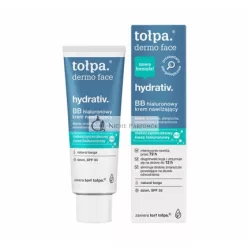   TOŁPA Dermo Face Hydrativ BB Hyalurónový Hydratačný Krém Prírodný Béžový, 40ml