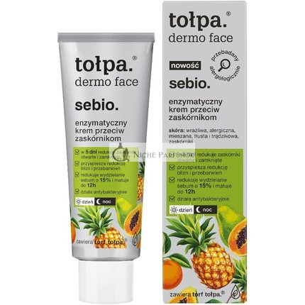 Tolpa Derma Sebio Enzymatický Krém Proti Čiernym Bodkám 40ml