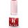 Hi Hybrid 203 Červené Elementy Glitter UV Gél Lak na Nechty 5ml