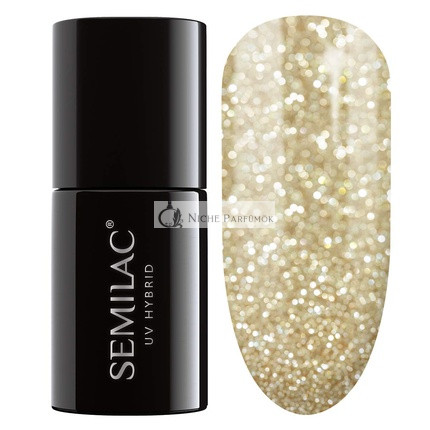 Semilac Platina Svetlé Zlato 260 UV Hybrid Lak na Nechty 7ml