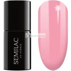   SEMILAC Svetloružový Gélový Lak na Nechty - 275 Dlhá Trvanlivosť a Ľahká Aplikácia