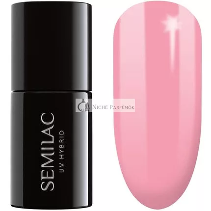 SEMILAC Svetloružový Gélový Lak na Nechty - 275 Dlhá Trvanlivosť a Ľahká Aplikácia
