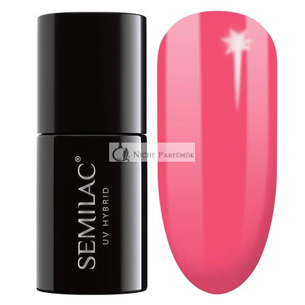 Semilac UV Lak na Nechty City Break Kiss & Ride 542 Pink, 7ml