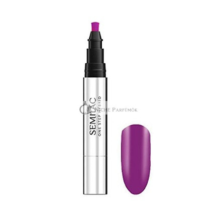 Semilac One Step UV Lak na Nechty 3in1 Hyacintová Fialová 3ml