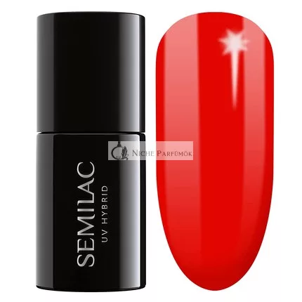 Semilac UV Neon Lak na Nechty 317 Neon Červený, 7ml