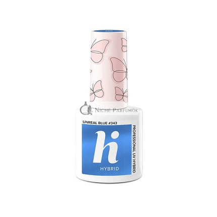 HI HYBRID Unreal Modrý Polopermanentný UV Gél Lak na Nechty, 5ml