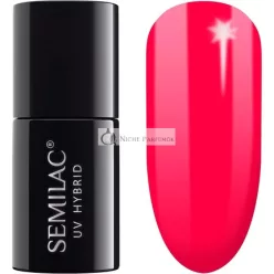 Semilac UV Lak na Nechty Neon Farba 568 Neon Ruby, 7ml