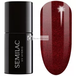 Semilac UV Lak na Nechty Božská Červená, 7ml