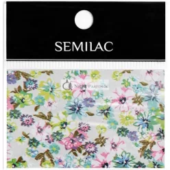 Semilac Kvety v Rozkvete 30 Nálepiek na Nechty