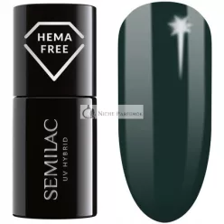 Semilac UV Lak na nechty Hybrid 422 Deep Forest Green 7ml