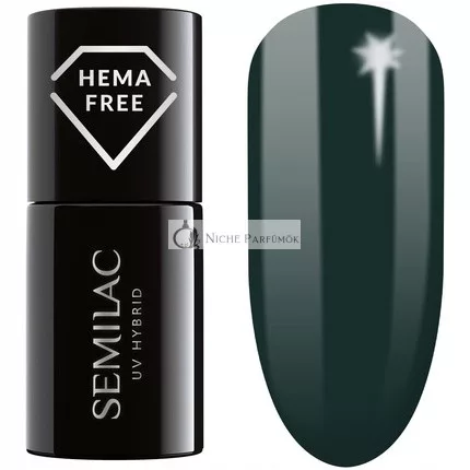 Semilac UV Lak na nechty Hybrid 422 Deep Forest Green 7ml