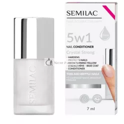 Semilac Kondicionér na nechty 5in1 Crystal Strong 7ml