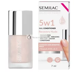 Semilac Kondicionér na Nechty 5in1 Recovery Nude, 7ml