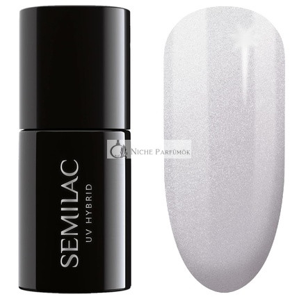 Semilac UV Lak na Nechty Hybrid 237 Biela Perla 7ml, Kolekcia Svadobné Perly