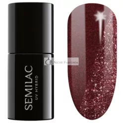   Semilac UV Lak na Nechty Hybrid 397 Čaj pred vínom 7ml Denná a Nočná Kolekcia