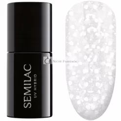 Semilac UV Hybrid Lak na Nechty 490 Ľadovo Rozdrvený, 7ml