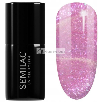 Semilac Hybrid UV Lak na Nechty 498 Primavera Pink, 7ml