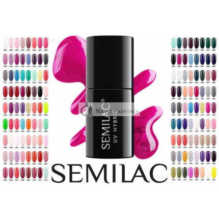 Uv Hybrid Semilac Gel UV/LED Lak na Nechty 7ml Nové Farby 345 - 828