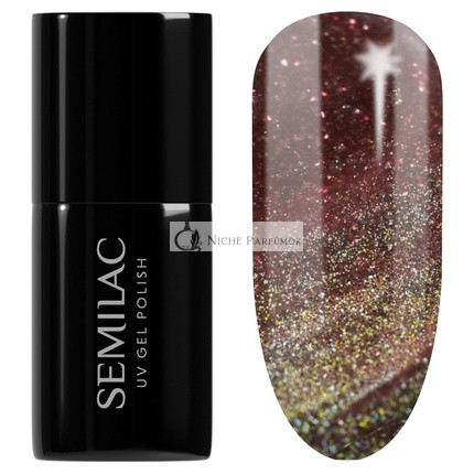 Semilac UV Lak na Nechty 824 Digitálna Červená, 7ml