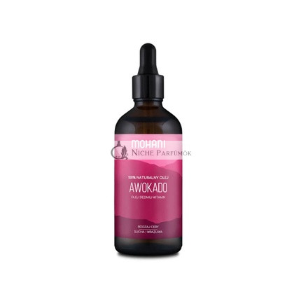 MOHANI 100% Prírodný Avokádový Olej, 100ml