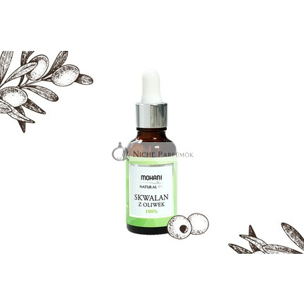 MOHANI SKWALAN Hydratačné a Elastizujúce Sérum s 100% Olivovým Olejom, 30ml