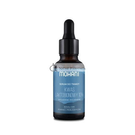 MOHANI Laktobionická Kyselina 10% Sérum na Tvár, 30ml