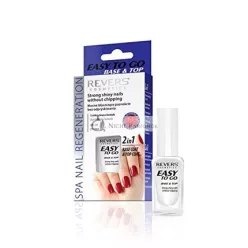   REVERS 2 v 1 Easy to Base a Top | Silné lesklé nechty bez odierania | Kondicionér na nechty 10ml