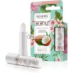 Revers Kiss Dlhodobá Hydratačná Balzam na Rty Kokos, 4,5g