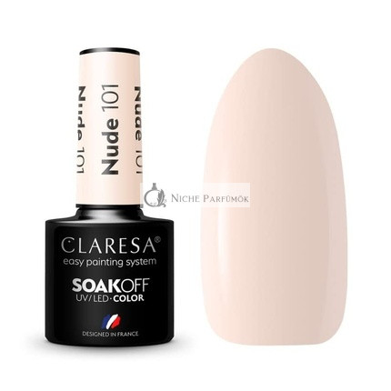Claresa 101 Nude UV Lak na Nechty 5ml