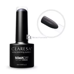 CLARESA SoakOFF UV/LED Gél Šedý 218, 5ml