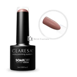 CLARESA Soak Off UV/LED Gél Hnedý 302, 5ml