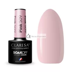 Claresa 509 Rúžová UV Lak na Nechty, 5ml