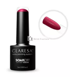 CLARESA SoakOFF UV/LED Gél Rúž 542, 5ml