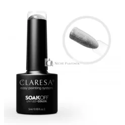 CLARESA SoakOFF UV/LED Gél Plný Lesk 1.5ml