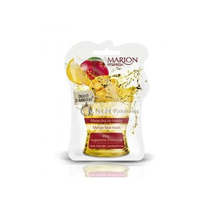 MARION Fit&Fresh Maska na tvár na lifting a vyhladenie vrások Mango 7,5ml