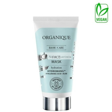 ORGANIQUE Základná starostlivosť o pleť Hydratačná maska na tvár, 50ml