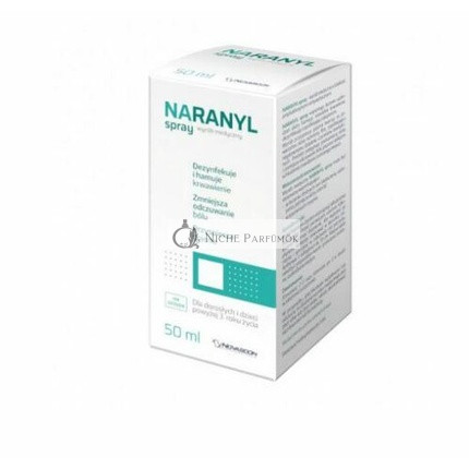 NARANYL Sprej 50ml Prírodná Obväz na Rany a Poškodenie Pokožky