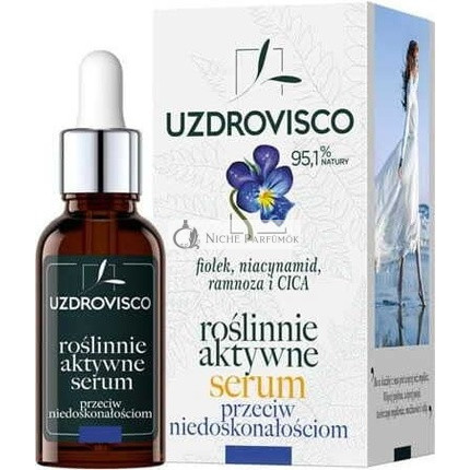 UZDROVISCO Sérum na tvár upokojujúca fialová ampulka, 30ml