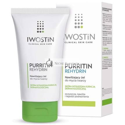 Iwostin Purritin Rehydrin Gél na umývanie tváre, 150 ml