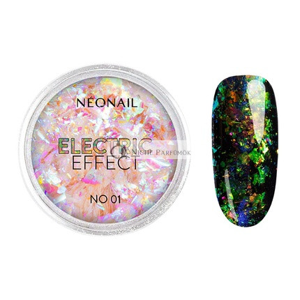 Neonail Elektrický Efekt Nechtový Púder No1, 3g