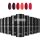 Neonail Lady In Red Kolekcia UV Hybrid Nechtový Lak, 7,2ml