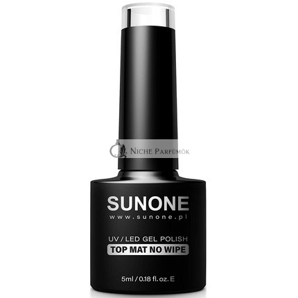 Sunone Hybrid UV/LED Hybridný Lak na Nechty 5ml Matný Bez Utierania Bezfarebný