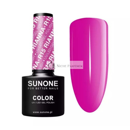 Sunone Farebný Hybridný Lak na Nechty R15 Riana 5ml