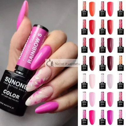 Sunone Soak Off Hybrid UV LED Flexy Gel Manikúra Pedikúra Farby nechtov 5ml
