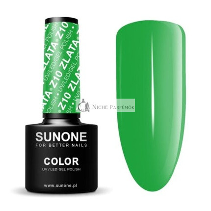UV/LED Gél Lak na Nechty Hybridný Lak Z10 Zlata, 5ml