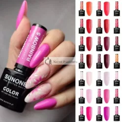   Sunone Soak Off Hybrid UV LED Flexy Gel Manikúra Pedikúra Nechty Farby 5ml