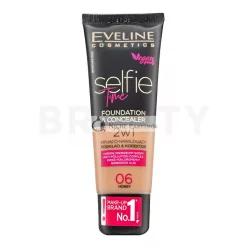   Eveline Selfie Time 2in1 Foundation & Concealer dlhotrvajúci make-up 2v1 06 Honey 30 ml