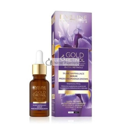 Eveline Gold & Retinol Vysoko zdvíhajúce Protiwrinkle sérum Deň/Noc, 18ml