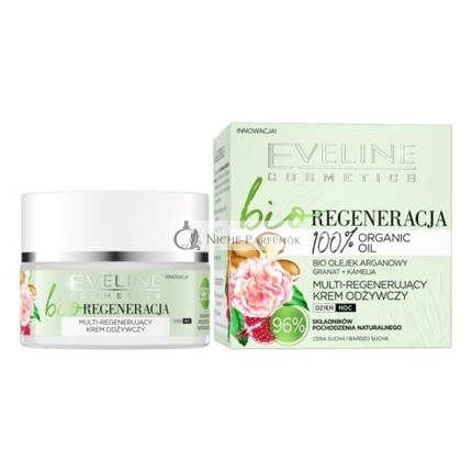 Eveline Cosme Bio Regeneračný Multiregenerujúci Výživný Krém, 50 ml