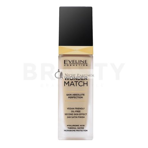 Eveline Wonder Match Skin Absolute Perfection dlhotrvajúci make-up pre zjednotenú a rozjasnenú pleť 05 Light Porcelain 30 ml